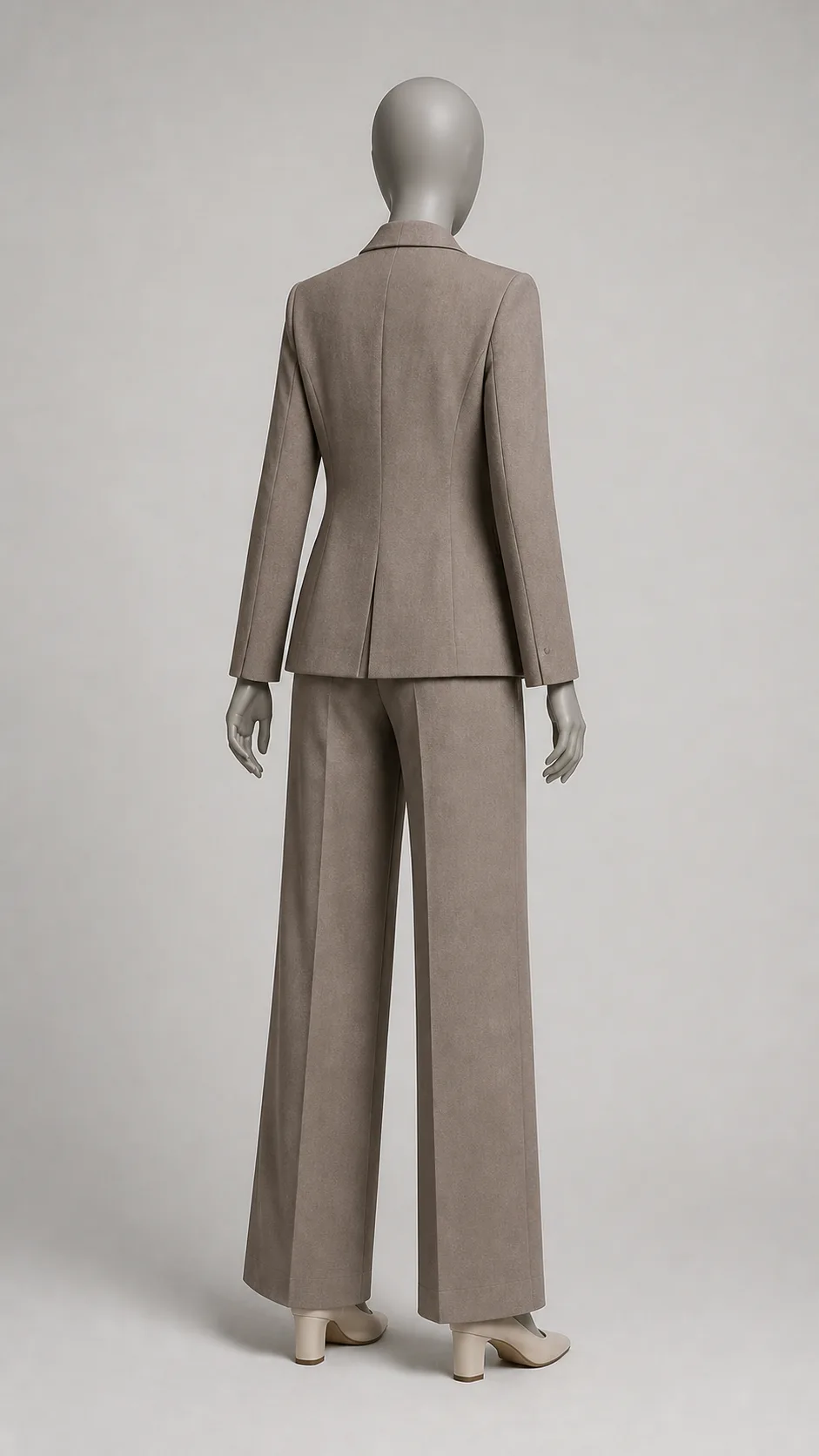 Taupe Suit Set